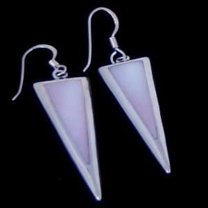 Mother pearl earrings