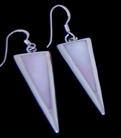 Mother pearl earrings