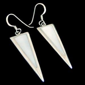 Mother pearl earrings