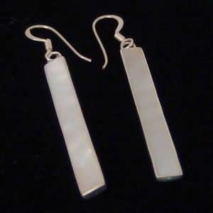 Mother pearl earrings
