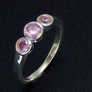 Silver CZ Ring