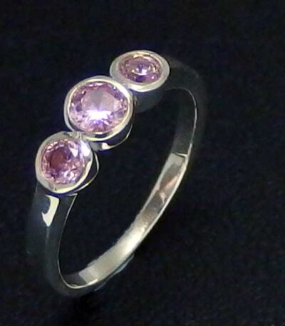 Silver CZ Ring