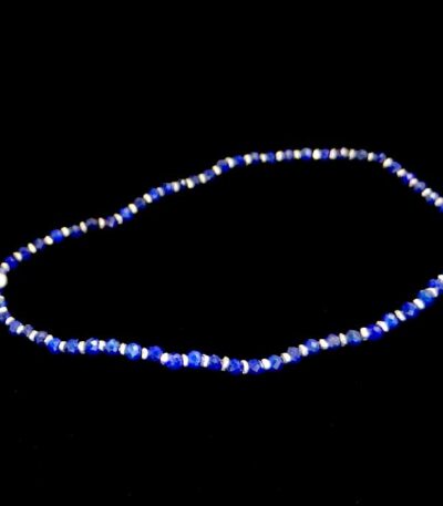 Silver Lapis bracelet
