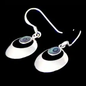 silver dainty earrings