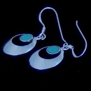 silver dainty earrings