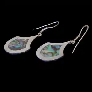 Abalone earrings NZ