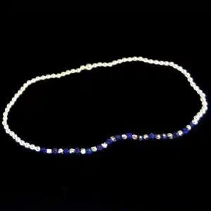 Silver Lapis bracelet