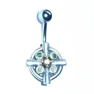 Christian belly jewellery