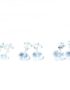 Cubic zirconia stud earring