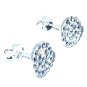 Blind stud earrings