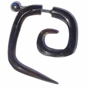 fake spiral ear stretcher