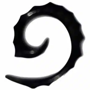 black ear stretcher 3mm