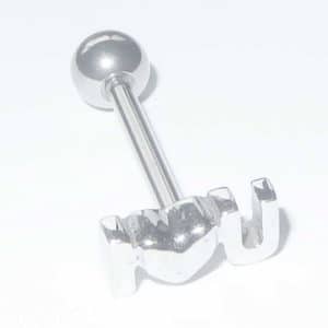 Tongue piercing jewellery