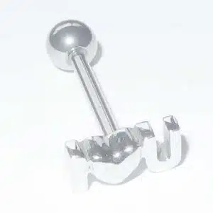 Tongue piercing jewellery