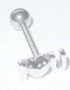 Tongue piercing jewellery