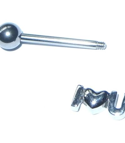 Tongue piercing jewellery