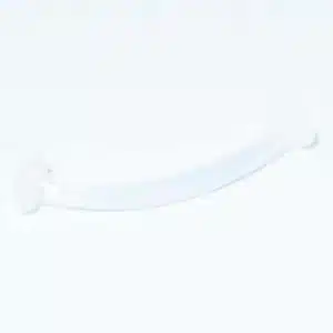 Invisible eyebrow barbell