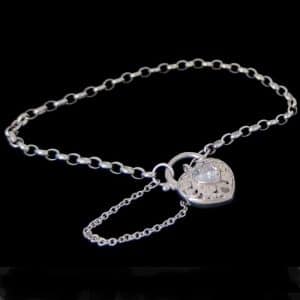 Sterling Silver heart bracelet NZ