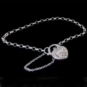 Sterling Silver heart bracelet NZ