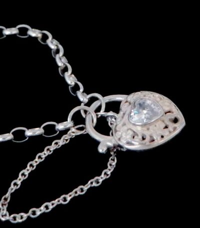 Sterling Silver heart bracelet NZ
