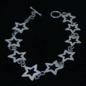 Silver Fob Chain Bracelets