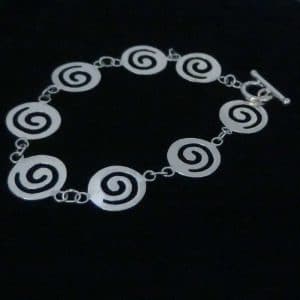 Silver Fob Chain Bracelets