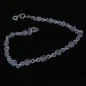 Koru Spiral chain bracelet NZ