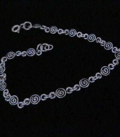 Koru Spiral chain bracelet NZ