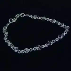Koru Spiral chain bracelet NZ