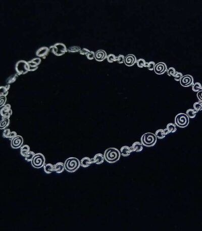 Koru Spiral chain bracelet NZ