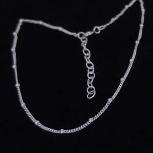 Sterling silver anklet NZ