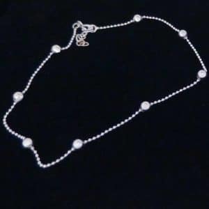 Sterling silver anklet NZ