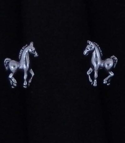 Sterling Silver horse earrings