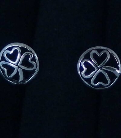 Lucky love stud earrings