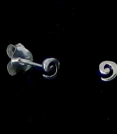 Sterling silver spiral studs NZ