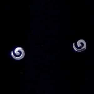 Sterling silver spiral studs NZ