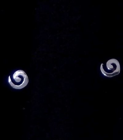 Sterling silver spiral studs NZ