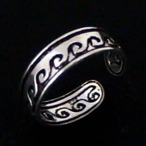 Sterling silver toe rings NZ