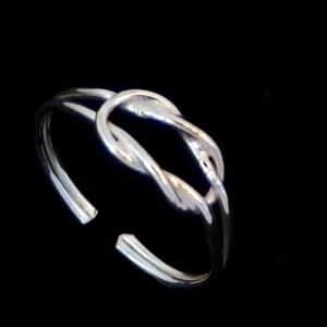 Sterling silver toe rings