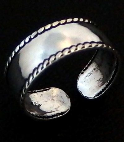 Simple Sterling Silver Toe Ring