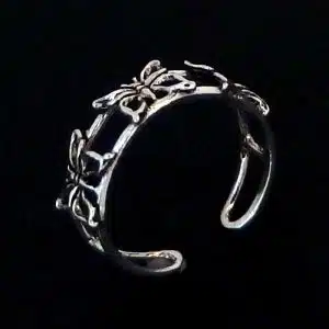 Sterling silver toe rings