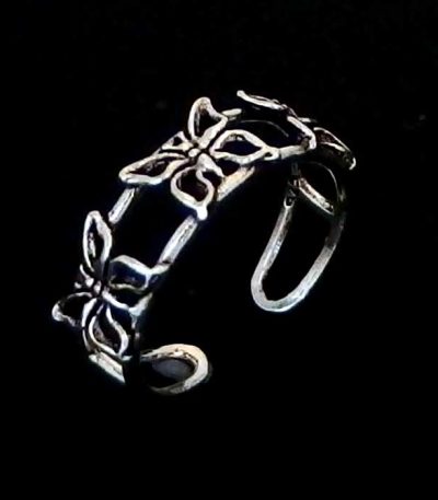 Sterling silver toe rings