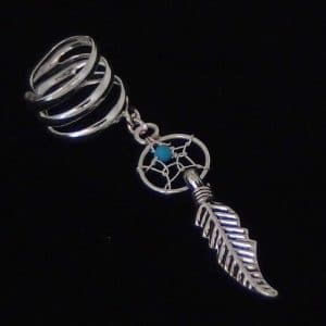 Sterling silver ear cuff