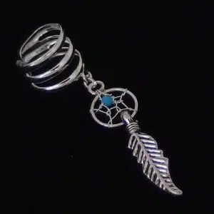 Sterling silver ear cuff
