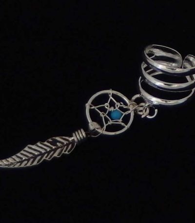 Sterling silver ear cuff