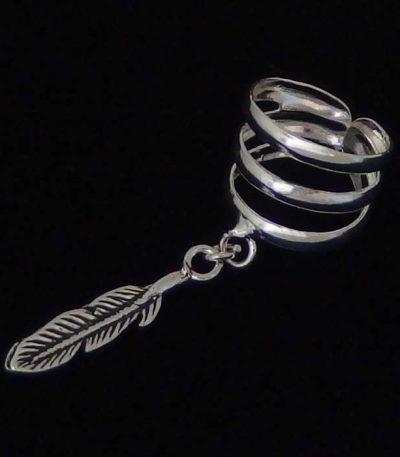 Sterling silver ear cuff