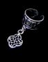 Sterling silver ear cuff