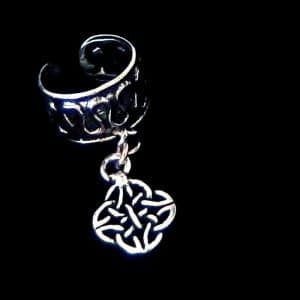 Sterling silver ear cuff