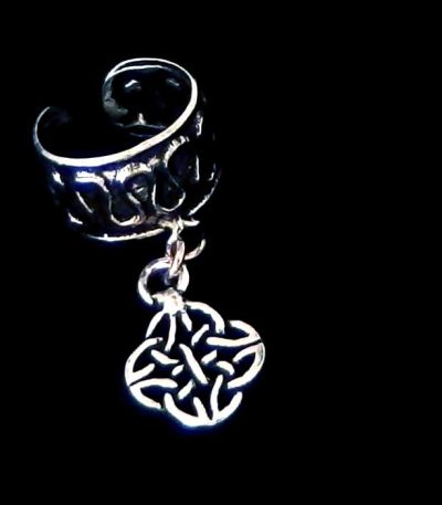 Sterling silver ear cuff