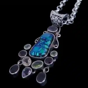 Semi precious stone necklace